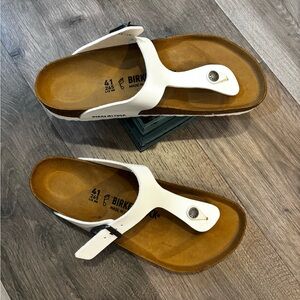Birkenstock Gizeh, sz. 41 white